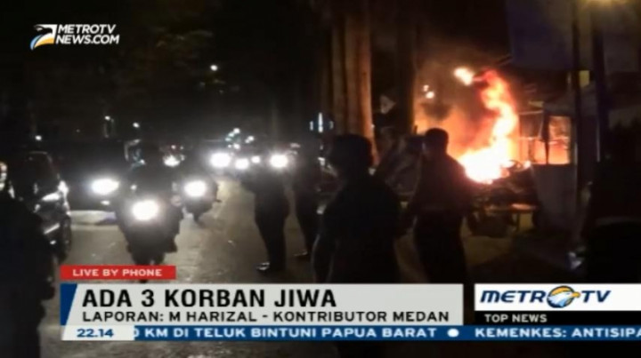 Polisi Amankan Pimpinan 2 Ormas yang Bentrok di Medan