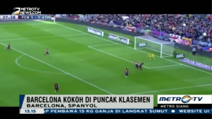 Barcelona Kokoh di Puncak Klasemen