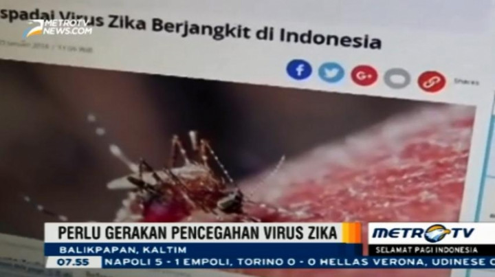 Daerah Tropis Rentan Penyebaran  Virus Zika