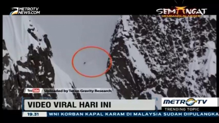 Atlet Ski Amerika Selamat Usai Terguling Sejauh 300 Meter