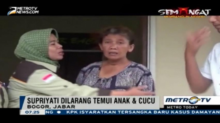 Dilarang Temui Cucu, Nenek Eks Gafatar Mengamuk