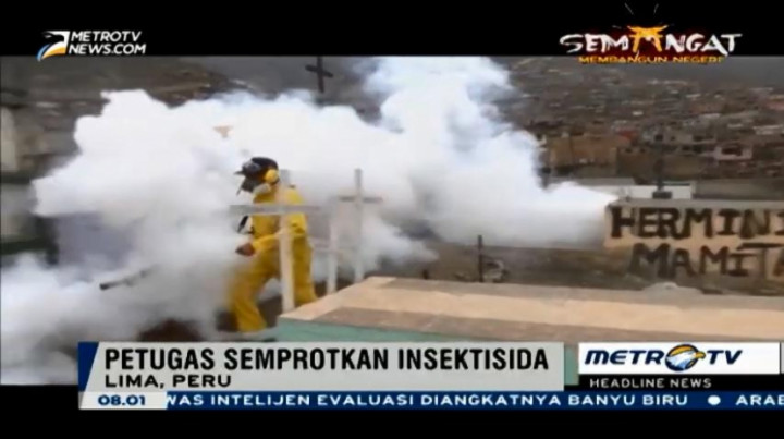 Peru Berantas Penyebaran Virus Zika