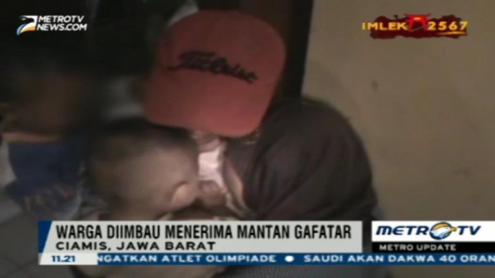 6 Eks Gafatar Asal Ciamis Kembali ke Keluarga