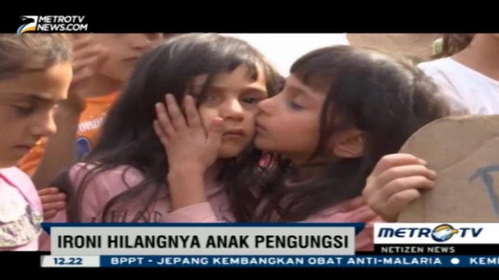 Ironi Hilangnya Puluhan Ribu Anak Pengungsi Suriah