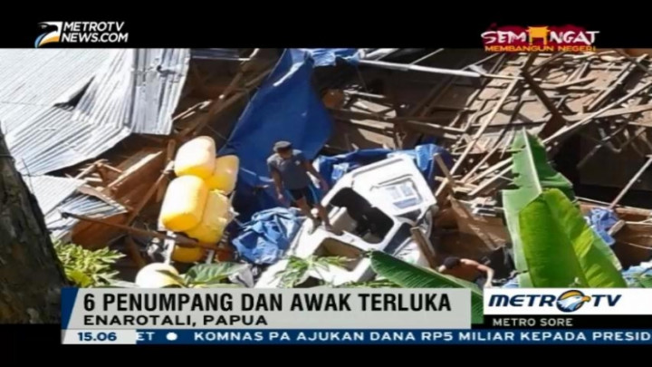 Helikopter Jatuh di Papua, 6 Orang Terluka