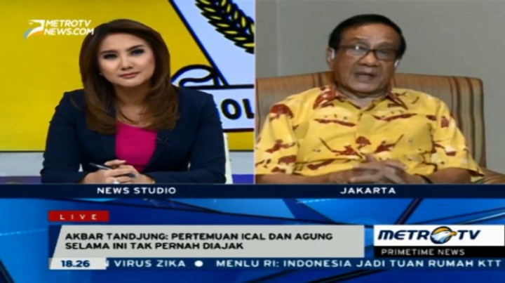 Akbar Tandjung Merasa Tak Dianggap dalam Penyelesaian Konflik Golkar