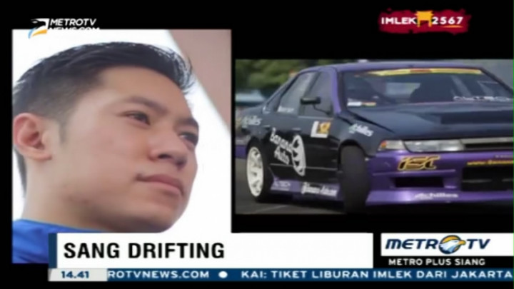 Lucky Reza, Salah Satu Drifter Nasional