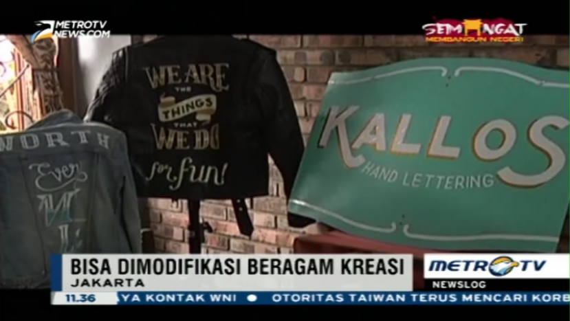 Kreasi Unik Perpaduan Hand Lettering dan <i>Fashion</i>