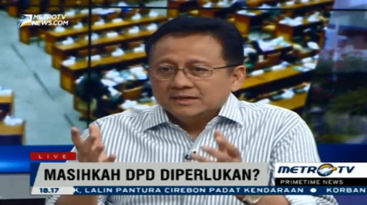Irman Gusman: DPD dan DPR Seharusnya Setara