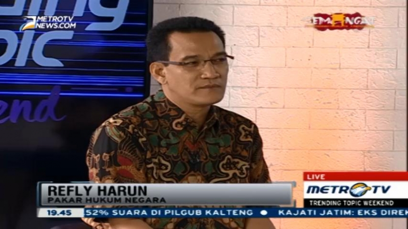 Refly Harun: Penyadapan Adalah Mahkota KPK