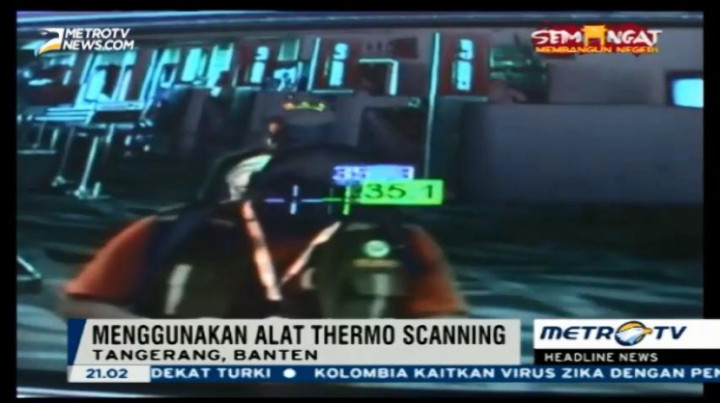 Antisipasi Virus Zika, Suhu Badan Penumpang di Bandara Soetta Diperiksa