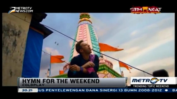 Coldplay Tampil Penuh Warna di Video Klip Terbaru