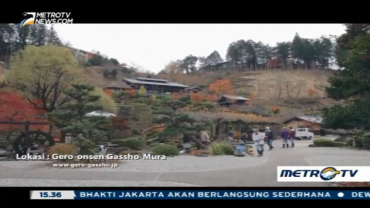 Jalan-jalan di Gero Onsen Gassho Mura