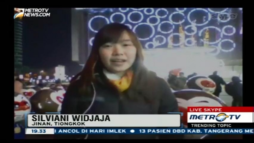 Perayaan Imlek di Jinan, Tiongkok