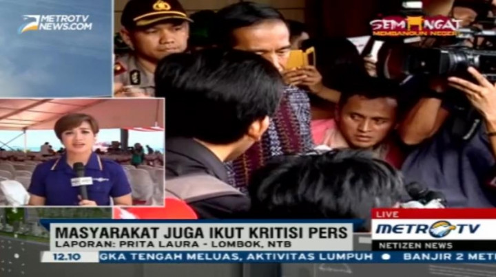 Presiden Minta Media Bangun Optimisme