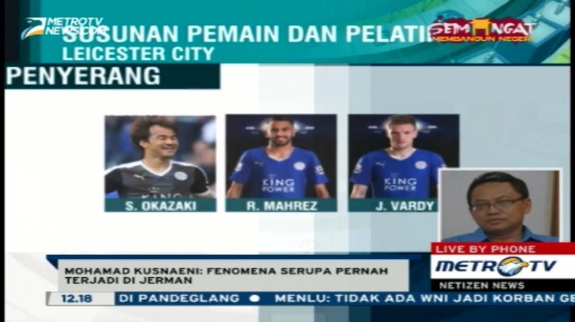 Ini Faktor Leicester Kukuh di Puncak Klasemen