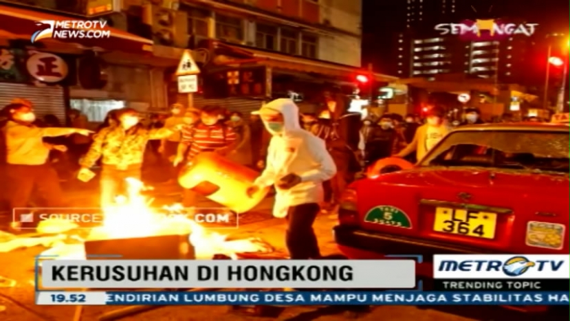 Penertiban PKL Picu Kerusuhan di Hong Kong