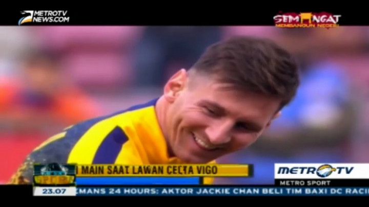 Periksa Ginjal, Messi Absen Lawan Valencia