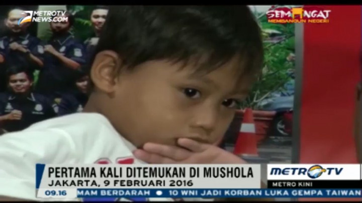 Asep, Bocah 4 Tahun Ditemukan Terlantar di Kebayoran Baru