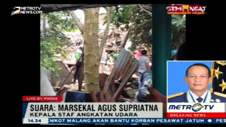 KSAU: Dua Warga Sipil dan Pilot Tewas