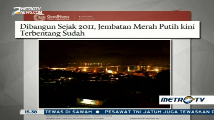 Jembatan Merah Putih Bantu Aktivitas Perekonomian Warga Ambon