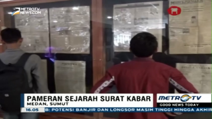 Surat Kabar Terbitan Sumut Selama 130 Tahun Dipamerkan di Medan