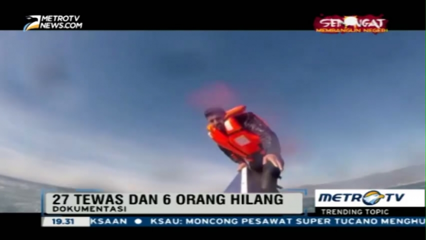 Video Amatir Penyelamatan Kapal Pengungsi Karam di Yunani 