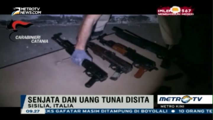  109 Terduga Mafia Diringkus di Italia