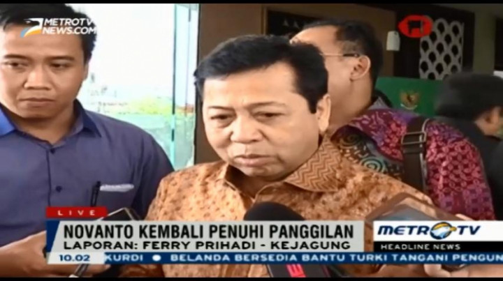 Setnov Bersikukuh Tidak Ada Upaya Permintaan Saham