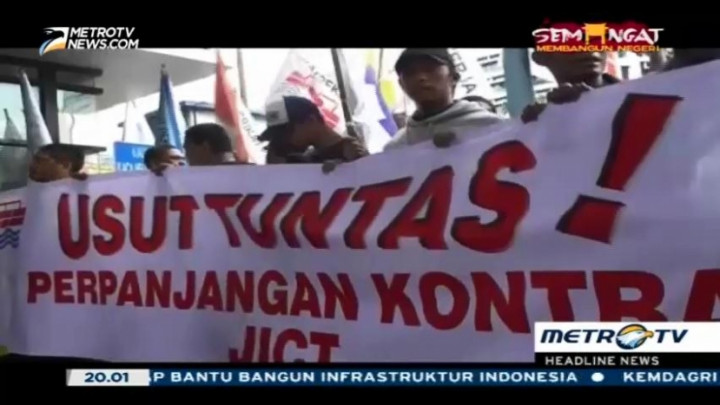 Pekerja JICT Desak KPK Tuntaskan Kasus Perpanjangan Kontrak