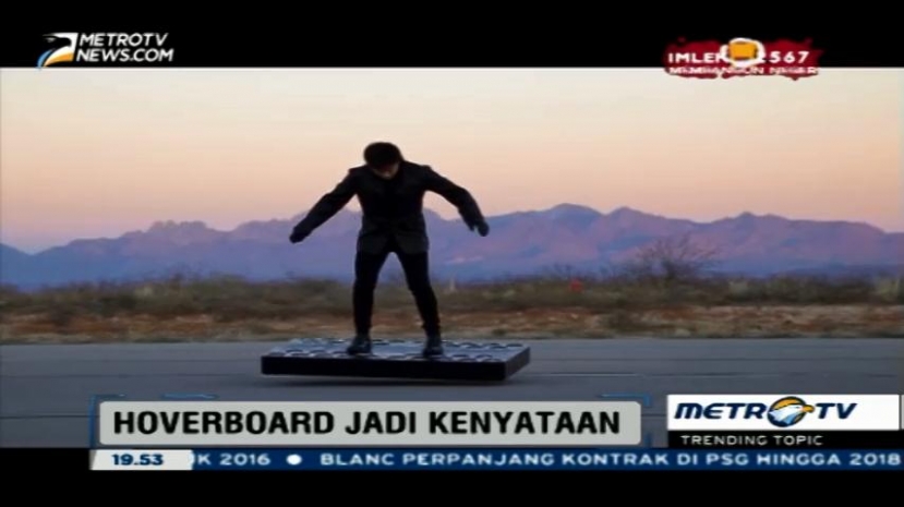 Hoverboard Jadi Kenyataan