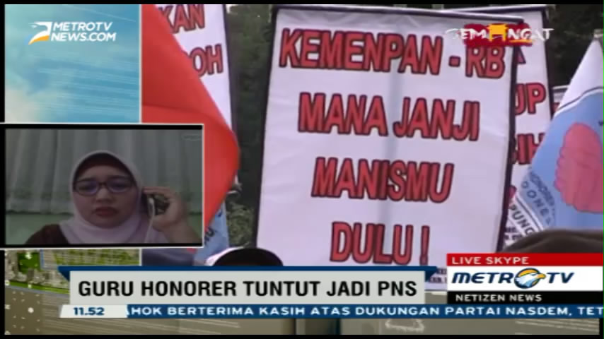 <i>Untuk Kesejahteraan, Setarakan Gaji Guru Honorer dengan PNS</i>