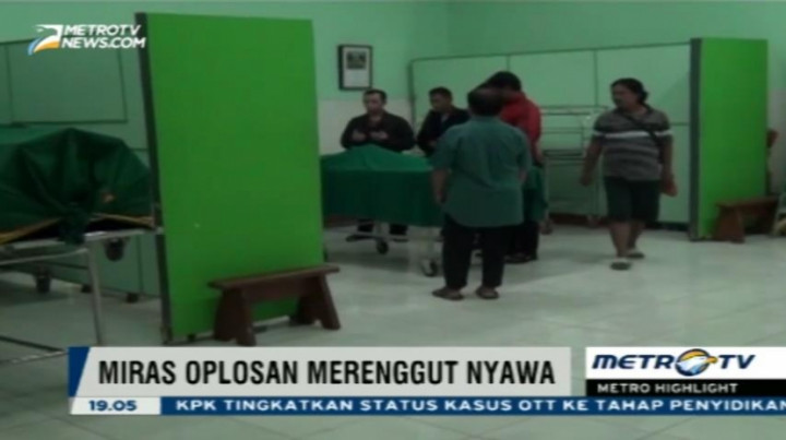  Miras Oplosan Merenggut Nyawa 