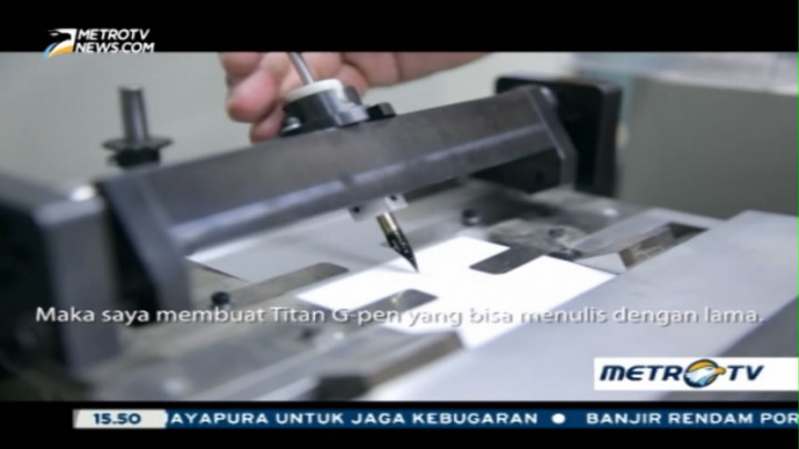 Mengintip Proses Pembuatan Mata Pena