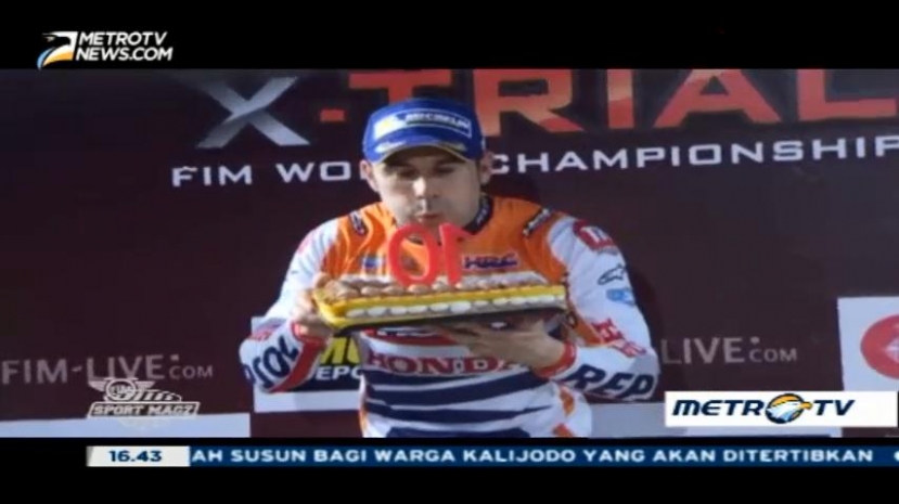 Toni Bou Juarai FIM X-Trail Championship 2016