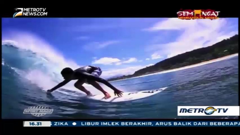 Mengenal Derek Rabelo, Peselancar Tuna Netra dari Brasil