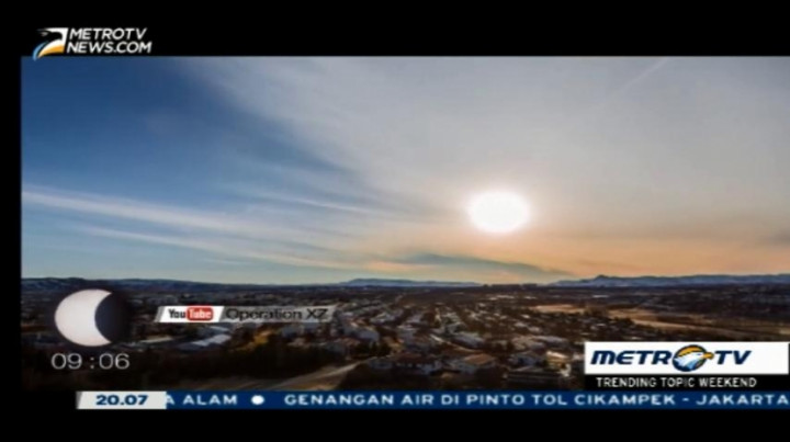 Indahnya Video Time-Lapse Gerhana Matahari