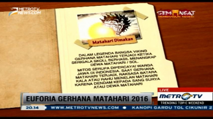 4 Mitos Salah Seputar Gerhana Matahari