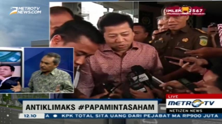Peneliti: Kasus Papa Minta Saham Dijadikan Panggung Politik