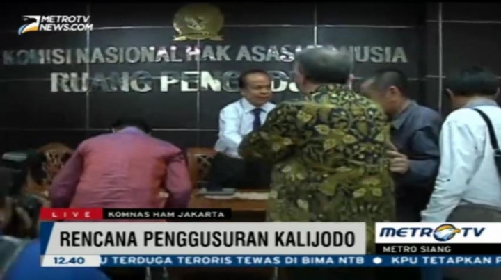 Warga Kalijodo Mengadu ke Komnas HAM