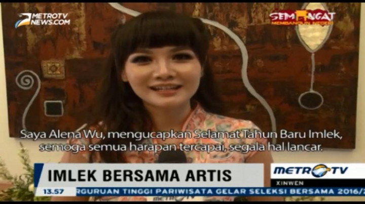 Imlek Bersama Alena Wu