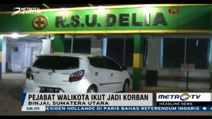 15 Orang Luka Akibat Ledakan Petasan di Binjai