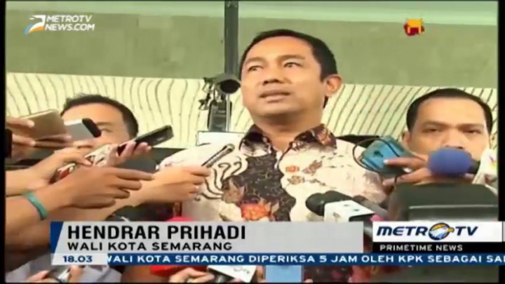 Wali Kota Semarang Diperiksa KPK 