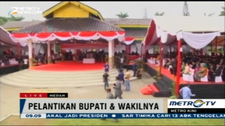 Pelantikan 15 Kepala Daerah Sumatera Utara Dijaga Ketat