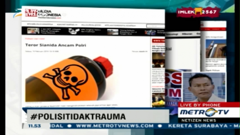 Ancaman Sianida, AKBP Untung: Kenapa Polisi Harus Takut