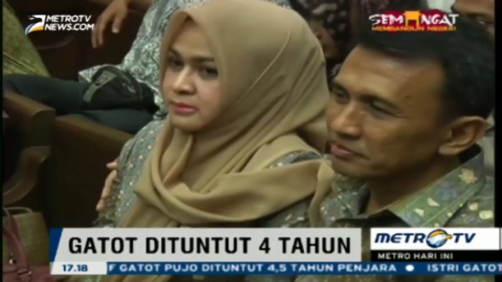 Gatot Pujo Dituntut 4,5 Tahun Penjara