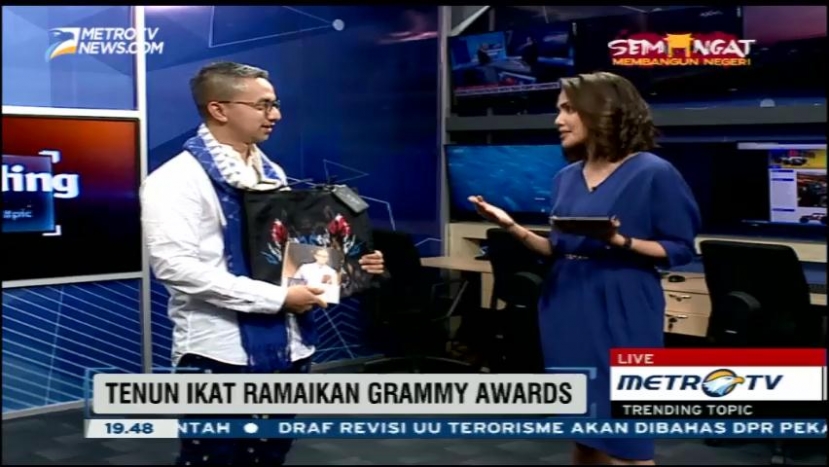 Kisah Didiet Maulana Membuat Tanda Mata untuk Grammy Awards