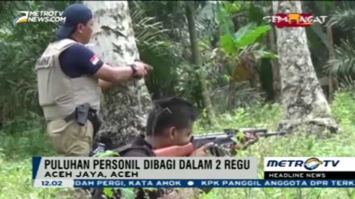  Polisi Lakukan Penyisiran Kelompok Bersenjata Aceh 