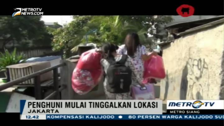 Terancam Digusur, Warga Kalijodo Pilih Pulang Kampung