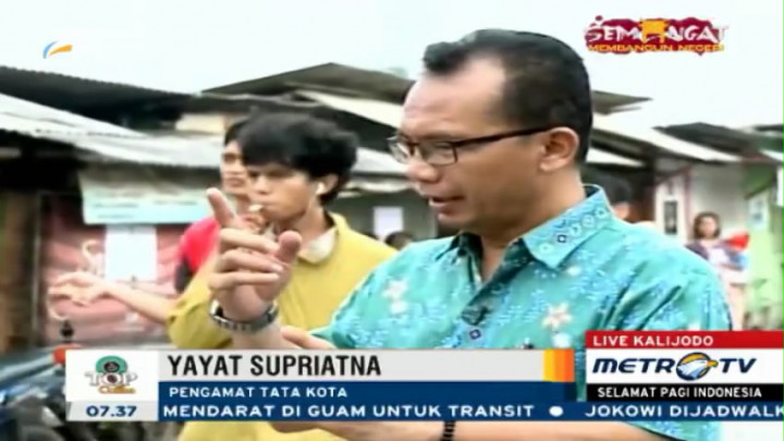 1,4 Hektare Lahan Kalijodo Berpotensi Dibangun Rusun dan Taman